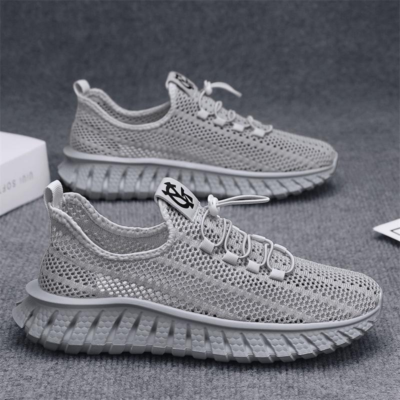 

Сетчатые тонкие дышащие мужские туфли летние туфли на одной педали мужские с мягкой подошвой полые повседневные туфли мужские кондиционированные борцовки прилив 44