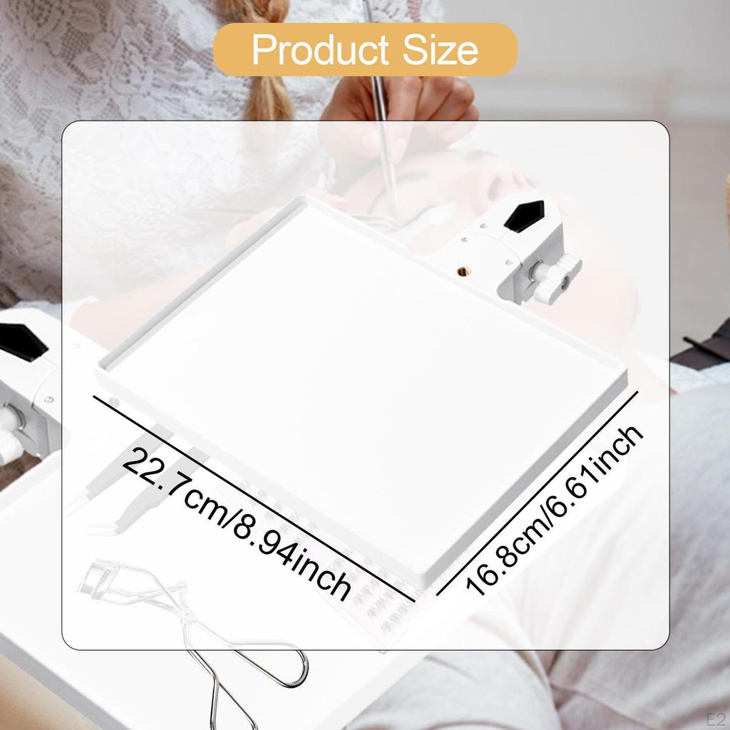 Lash Tray Holder for Light, Salon Grafting Eyelash Extension Stand Manicurists,