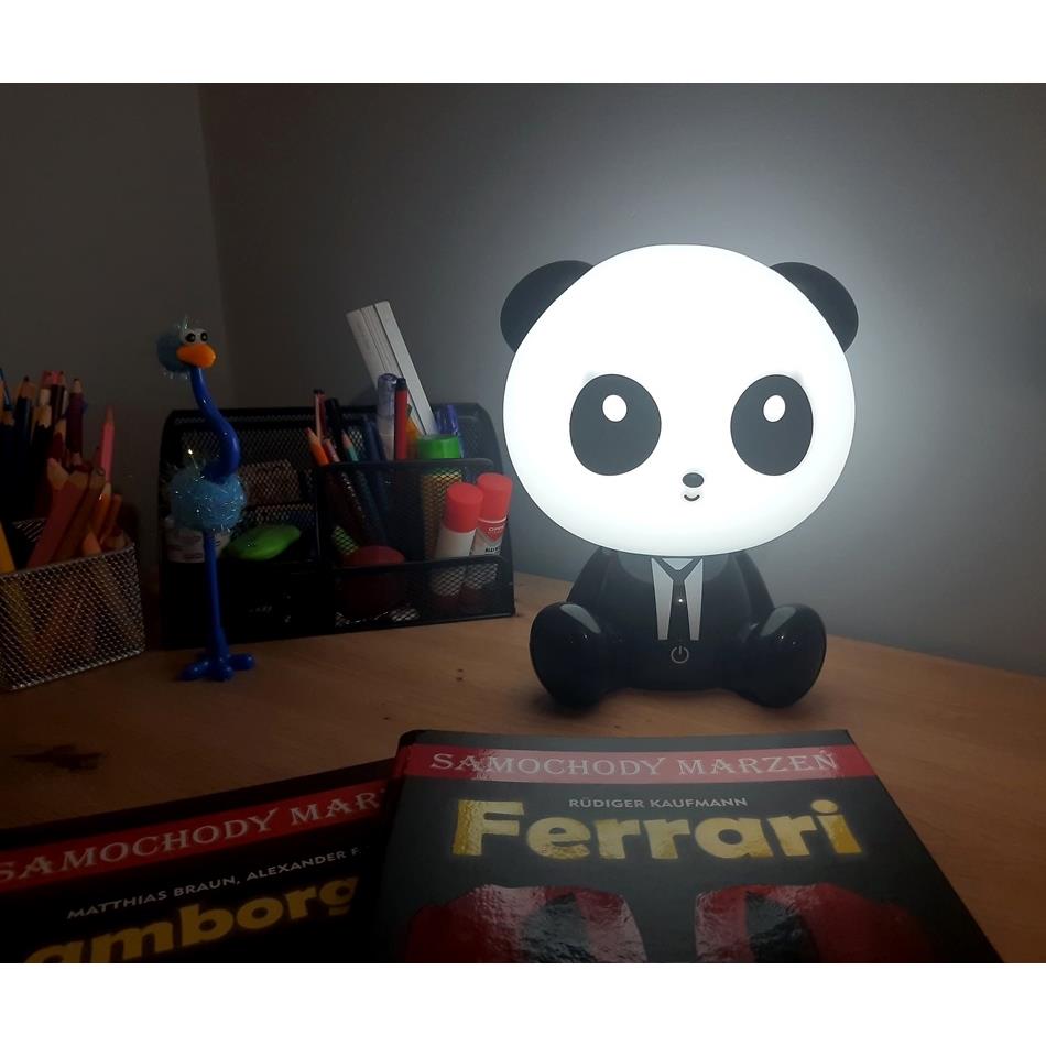 Children' Night Lamp for Desk LED Panda Bear for Children' Room