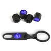 Car Keychain with Tire Valve Cap Accessories for Subaru Forester Crosstrek Outback Impreza Tribeca Ascent Legacy Levorg Mpreza mdy6