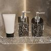 Hands Foaming Soap Dispenser Press-type Bathroom Liquid Soap Bottle Refillable Dish Soap Container Light Luxury Hand Washer