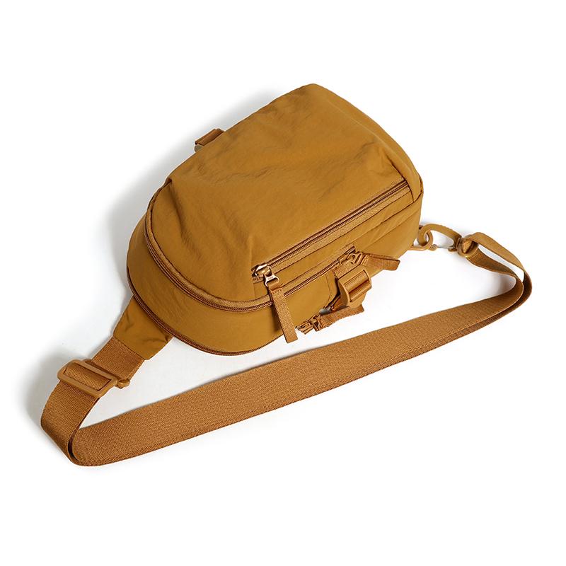 Multifunkční venkovní malá taška Sportovní voděodolná taška přes rameno crossbody Nylonová náprsní taška