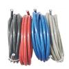 Motorcycle AN3 5m/lot Braided Stainless Steel PTFE Brake Line Hose FLUID HYDRAULIC Hose PTFE Brake Line Gas Oil Fuel Tube Pipe