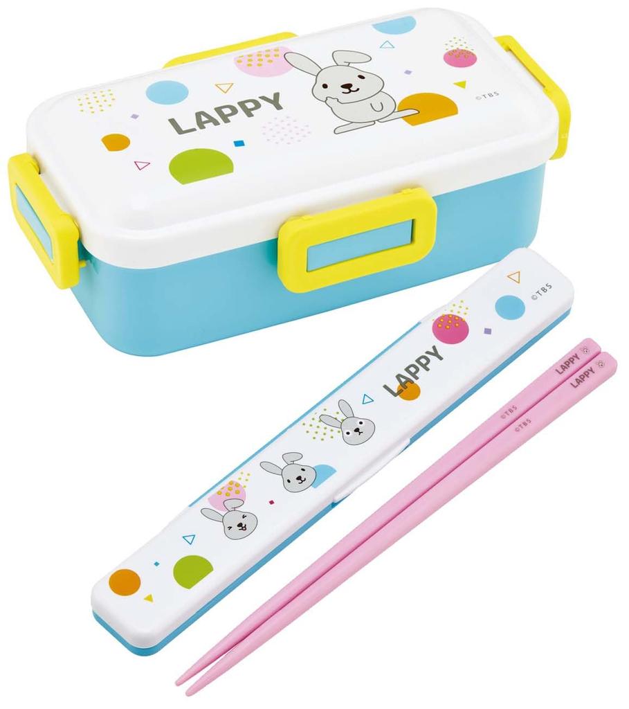 Skater 18cm Chopsticks and Chopstick Case Rappy Made in Set, Antibacterial, Adult, Design, Japan, ABC3AG-A