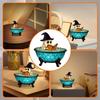Resin Spirit Bubble Bath Lamp Waterproof Design Gentle Glows for Celebration Party Bathroom Light