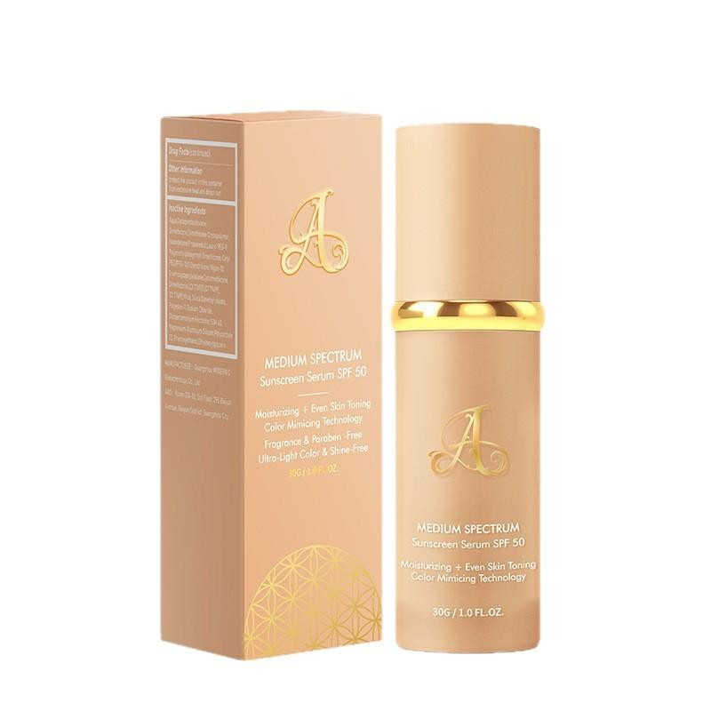 Tekutý make-up měnící barvu, Chytré přizpůsobení, Hydratační korektor, Make-up s kontrolou mastnoty, Dlouhotrvající, Přirozený nahý vzhled, 30ml