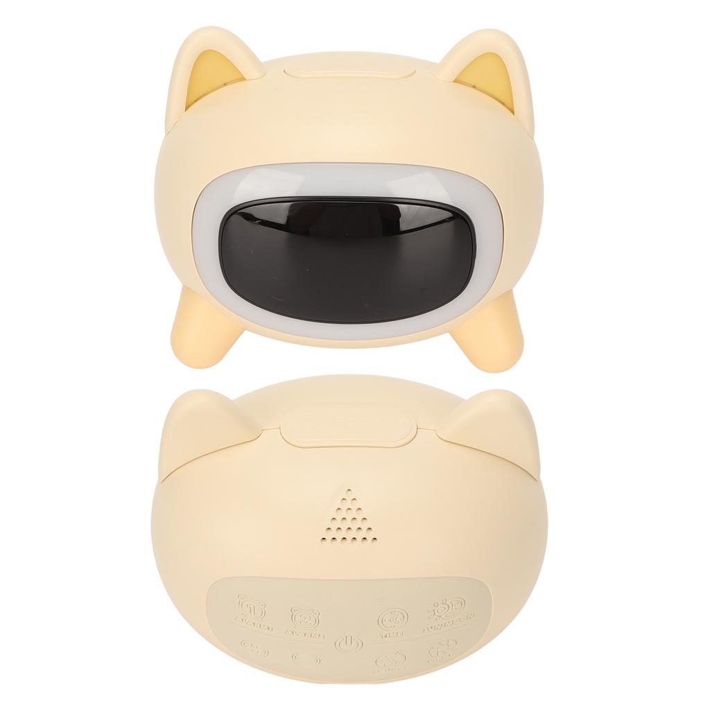 Παιδικό Ξυπνητήρι Καρτούν Παιδικό Ρολόι Εκπαίδευσης Ύπνου με Νυχτερινό Φως Ηχητική Μηχανή για Παιδιά