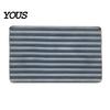 Anti-pilling Floor Mat Jacquard Entrance Door Mat, Quick-Dry Water Absorbent Machine Washable Non-Slip Doormat for Bathroom Kitchen Quick-drying