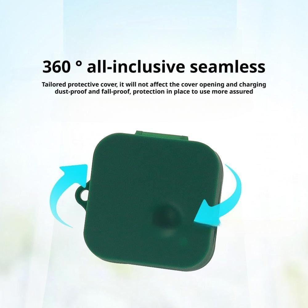 with Keyring Earphone Case Silicone Headphone Protective Case Charging Box Shell for Nothing Ear 3