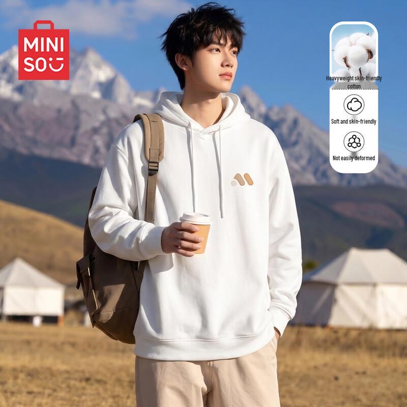 MINISO American Streetwear Hooded Sweatshirt