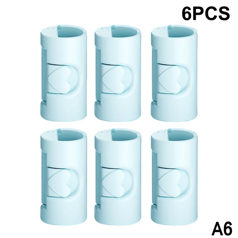 6pcs Bed Sheet Clips Plastic Non-slip Mattress Fixed Clamp Two Gears Bed Cover Holder Blanket Fasteners Clothes Snack Clips/
