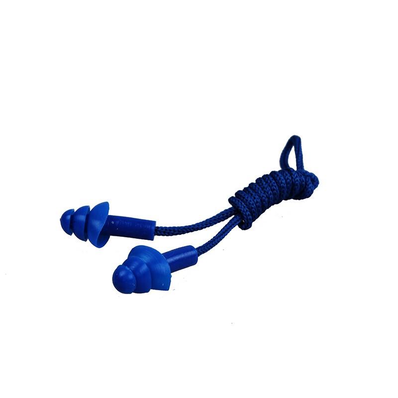 SICHUANG Christmas Tree Silicone Earplugs with Cord