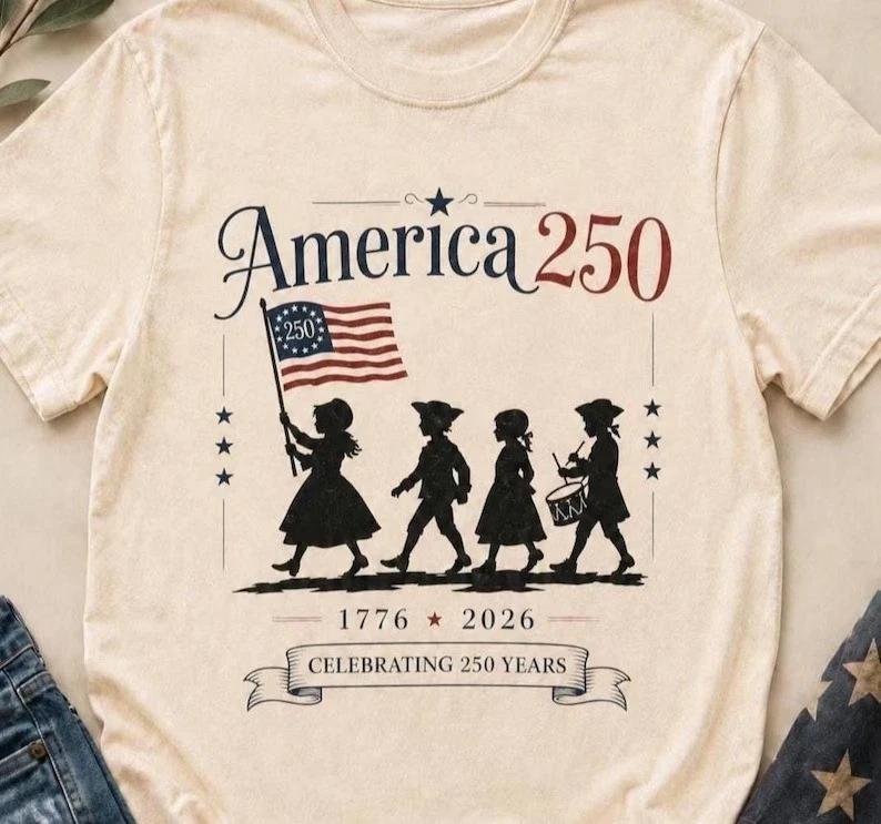 Patriotic Fourth Of July T-Shirts For Men Celebrating 250 Years Shirt 3XL
