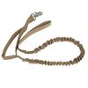 Corde de traction militaire pour chien chiot d'extérieur Laisse pour animal de compagnie en nylon durable pour usage intensif Légère Kaki