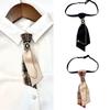 Vintage Ivy League Styles Tie for Adult Teens Tassels Chain Plaids Neck Tie for Student Uniform Dressingup Clubwears Tie