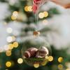 3D Weihnachtsbaumkugeln Ornamente Mini Baseball Golf Tennis Fußball Aufhängbare Sportbälle Weihnachtsbaumschmuck