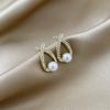 Gold Cat Earrings for Women Rhinestone Cat Stud Earrings Cute Animal Butterfly Earrings Hypoallergenic Ear Accessories Gift for Women