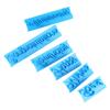 3 Set Handwriting Letter Cake Embosser DIY Plastic Molds Cake Decorating Printing Mold