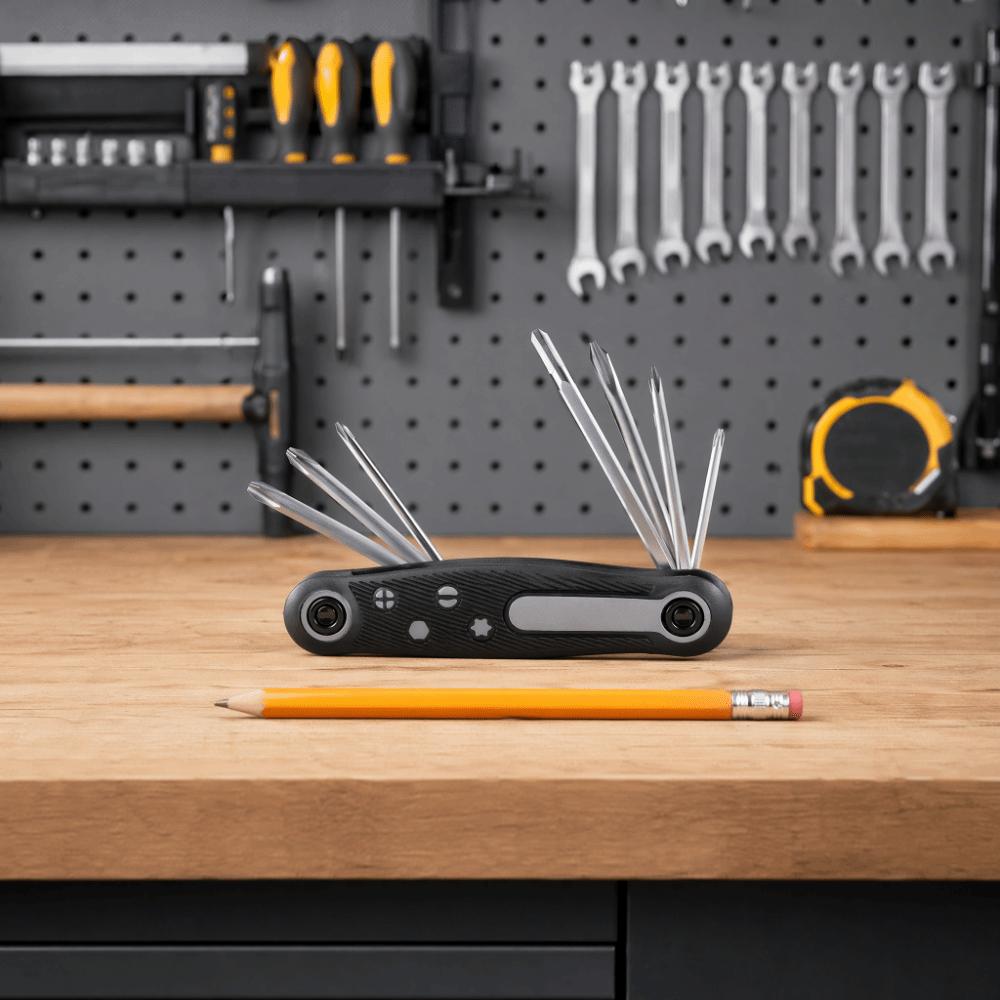 Ergonomic Handle Folding Screwdriver Set Multifunctional Screwdriver Tool Household Repairs