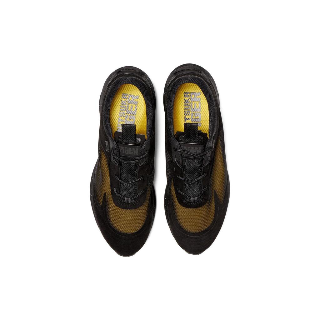 Onitsuka Tiger Runger Versatile Comfortable Shock Absorption Low Top Casual Shoes Unisex sneaker Black Gold 1183C149-001