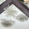3D Blumenröhrchenperlen Handgemachte Aufnäher Verzierungen für Vorhang Kissen Heimdekoration