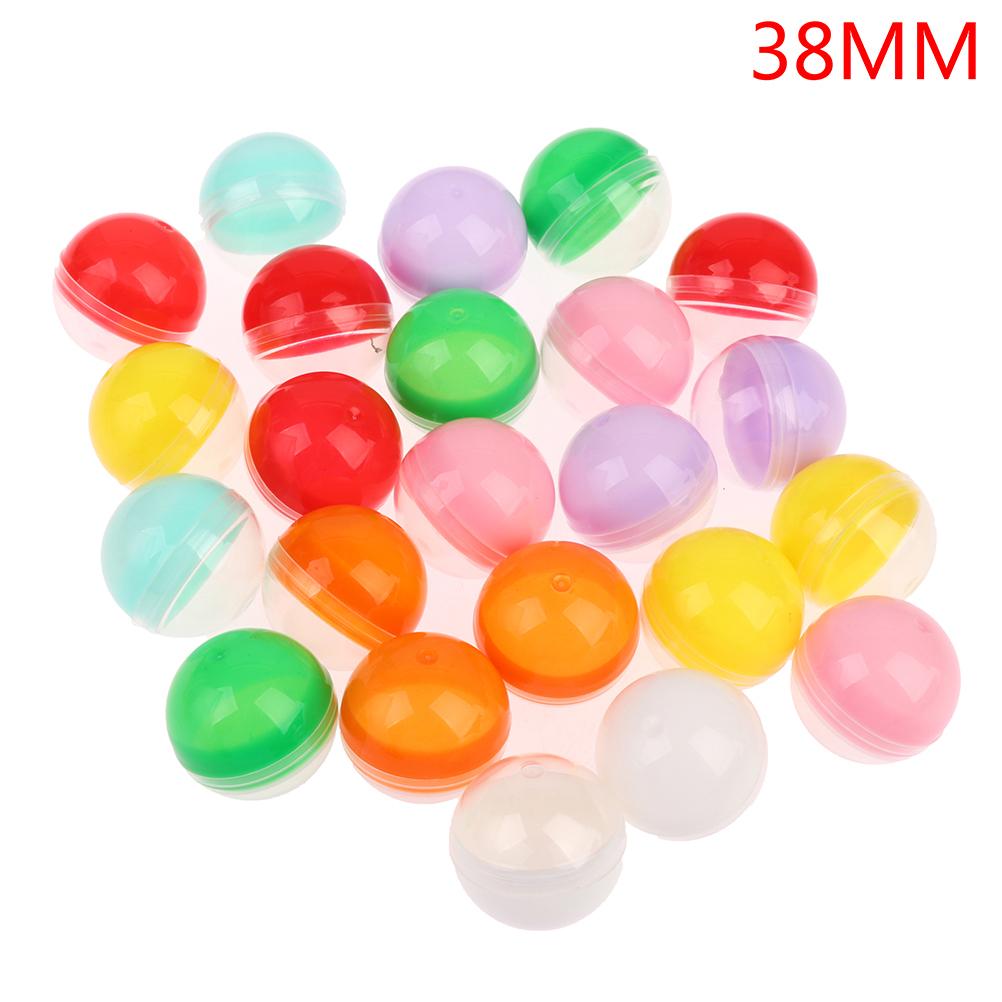 50 Pezzi Fai da Te Sfere Vuote Palla di Plastica Palline Riempibili Decorazioni Scatola Regalo Festa in Casa Matrimonio Regali