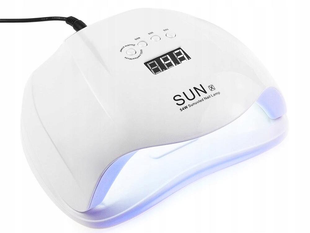 LED+UV Lamp Verk Group MANICURE PEDICURE LAMP White 54W