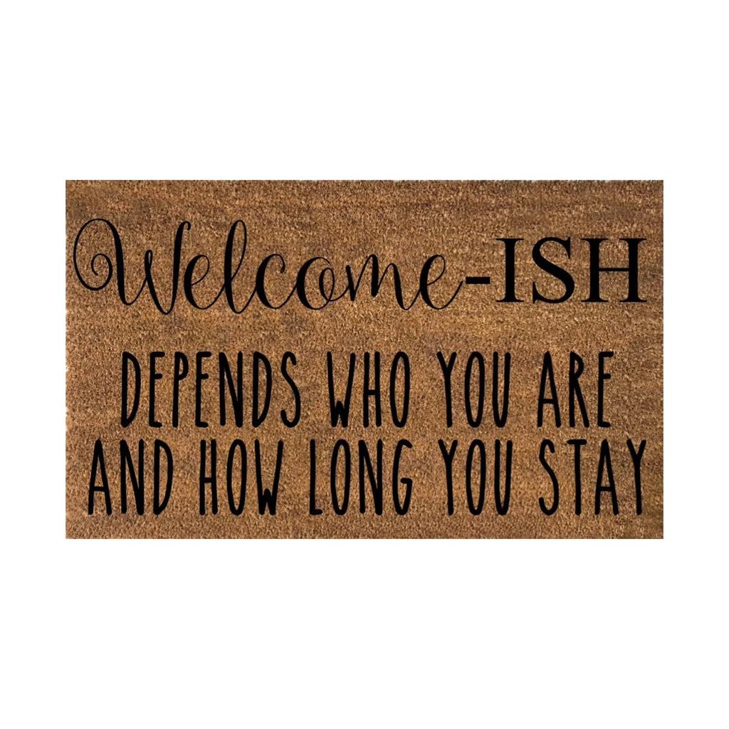 Festive Coir Doormat Non- Entrance for Home Decoration