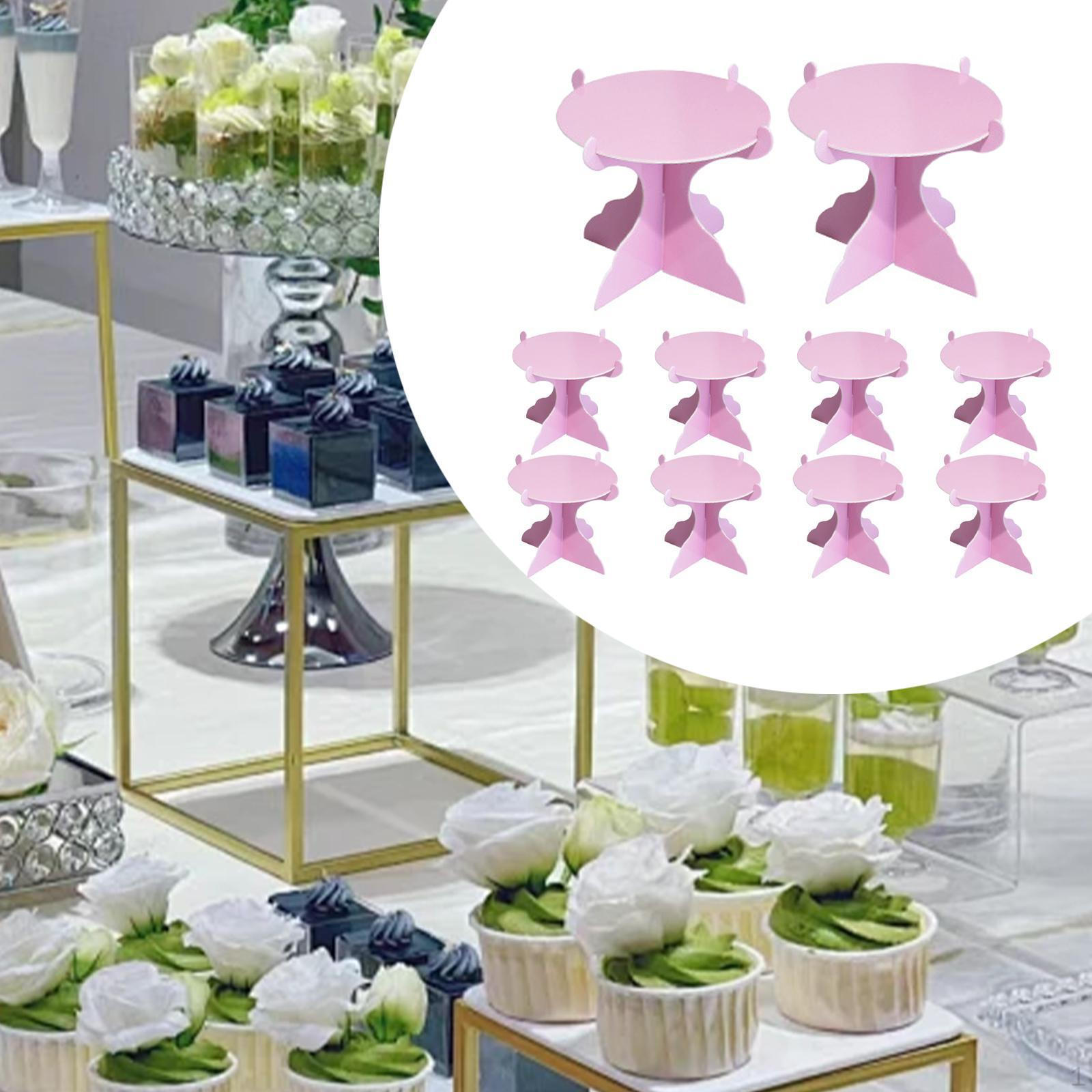 

Подставка для торта, держатель для кондитерских изделий, подставка для торта на день рождения, вечеринка на столешнице розовый