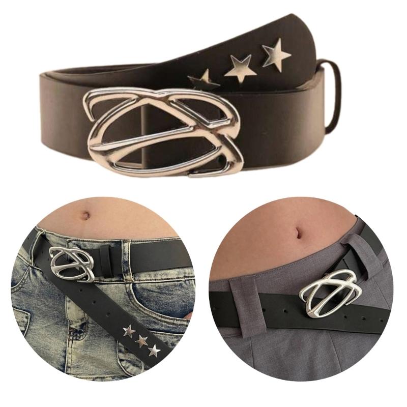 All Matching Waist Belt Star Studded Skinny Waistband Fashion Dress Belt Elegant Adult Pants Belt Simple Waist Decors