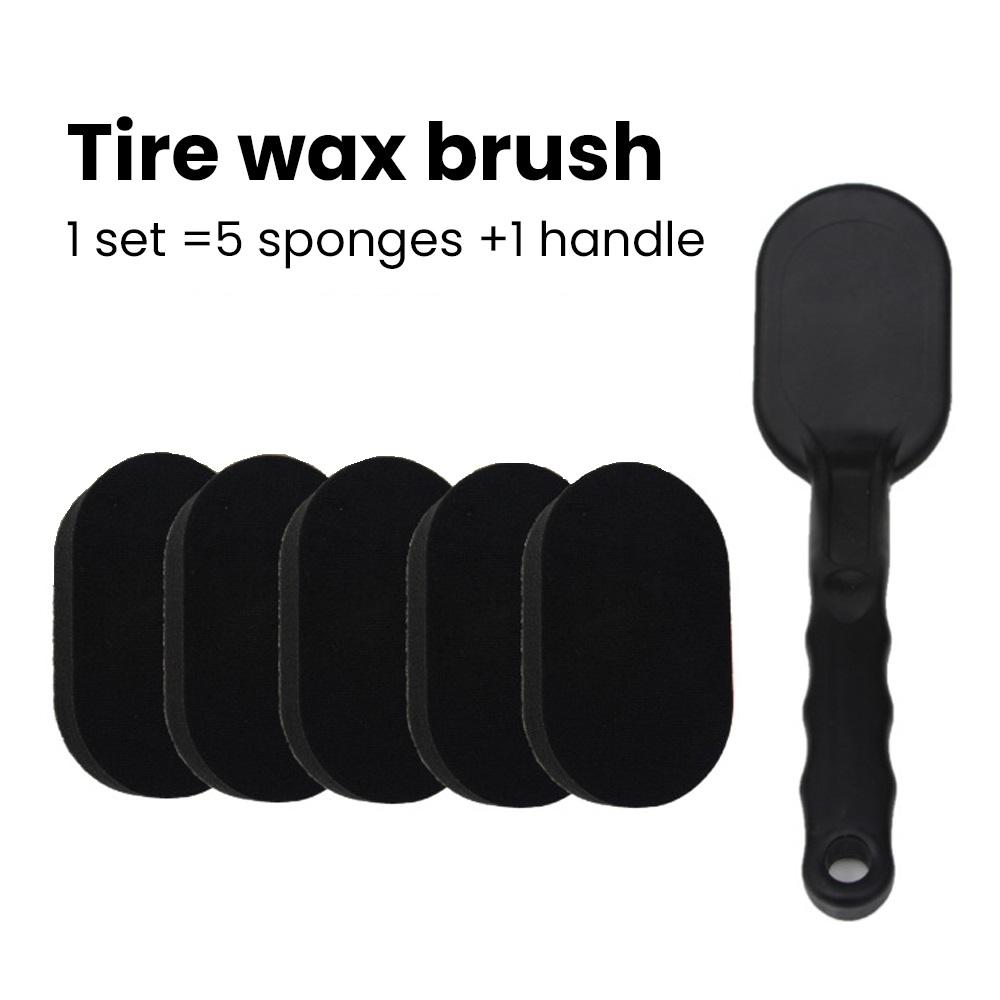 

1 комплект, губка для полировки автомобильных шин, щетка для мытья и чистки с длинной ручкой, губка для чистки колес автомобиля, специальная губка для мытья