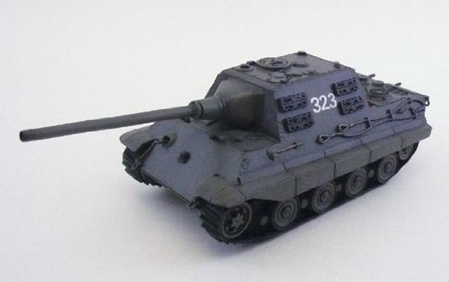 

Aoshima Bunka Kyozaisha ББМ с дистанционным управлением, немецкий истребитель танков Jagdtiger 1/48 № 13