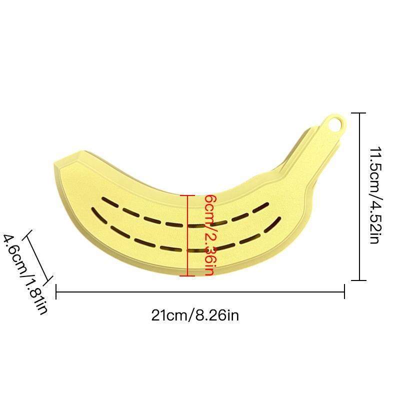 

Portable Banana Protective Case Crush-resistant Storage Box for Gym or Outdoor Use 1 Piece