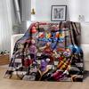 Digital Circus Blanket Durable Comfort Great for Seaside Bed Sofa Four Seasons Universal Warmthful Decor Suitable for Gifting Relatives and Friends