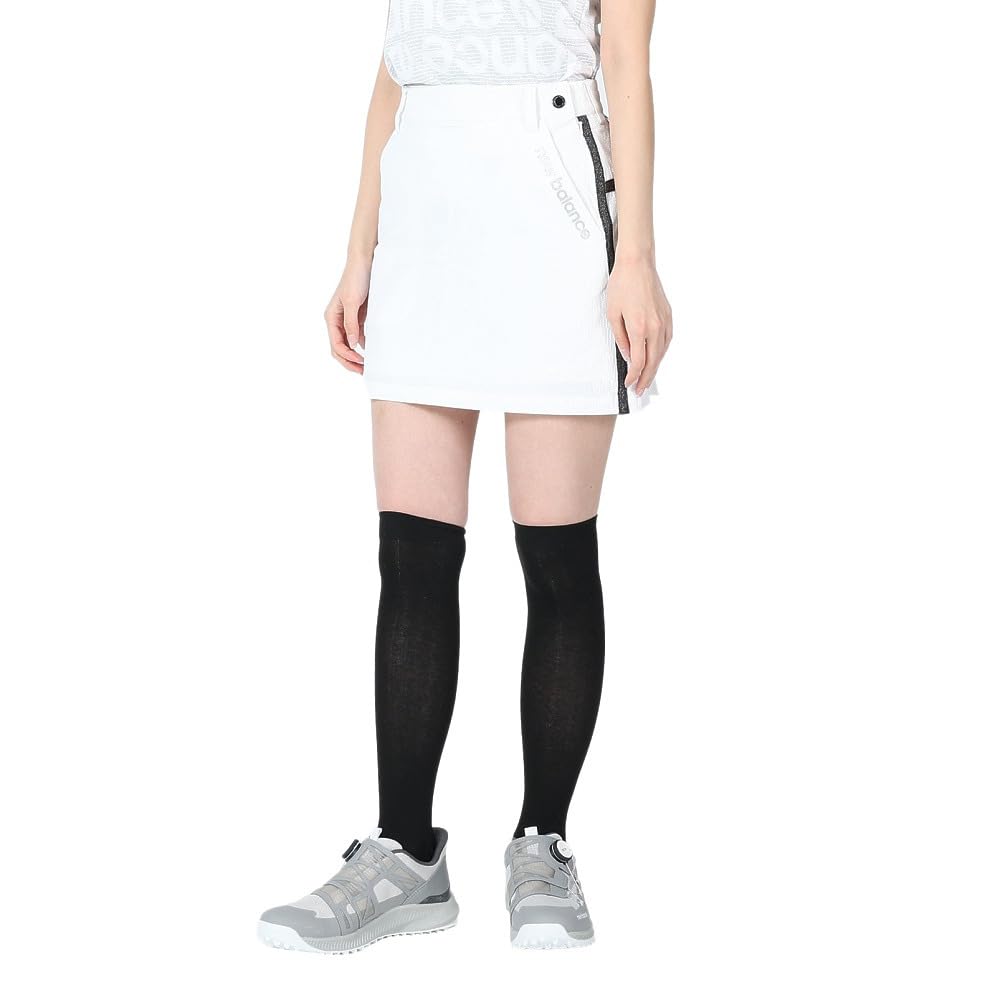

Skirt Cool to the Total Length Golf 2 [New Balance] Women s (COOLEXT touch, Stretchy, 40.0cm) / / 012-3134502 030_White [L]