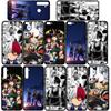 Para iPhone 17 16 15 Xiaomi Poco Redmi Note 14 13 12 11 Pro Max Samsung Galaxy S25 S24 S23 OPPO Huawei BNHA My Hero Academia Todoroki Shoto Capa de Celular