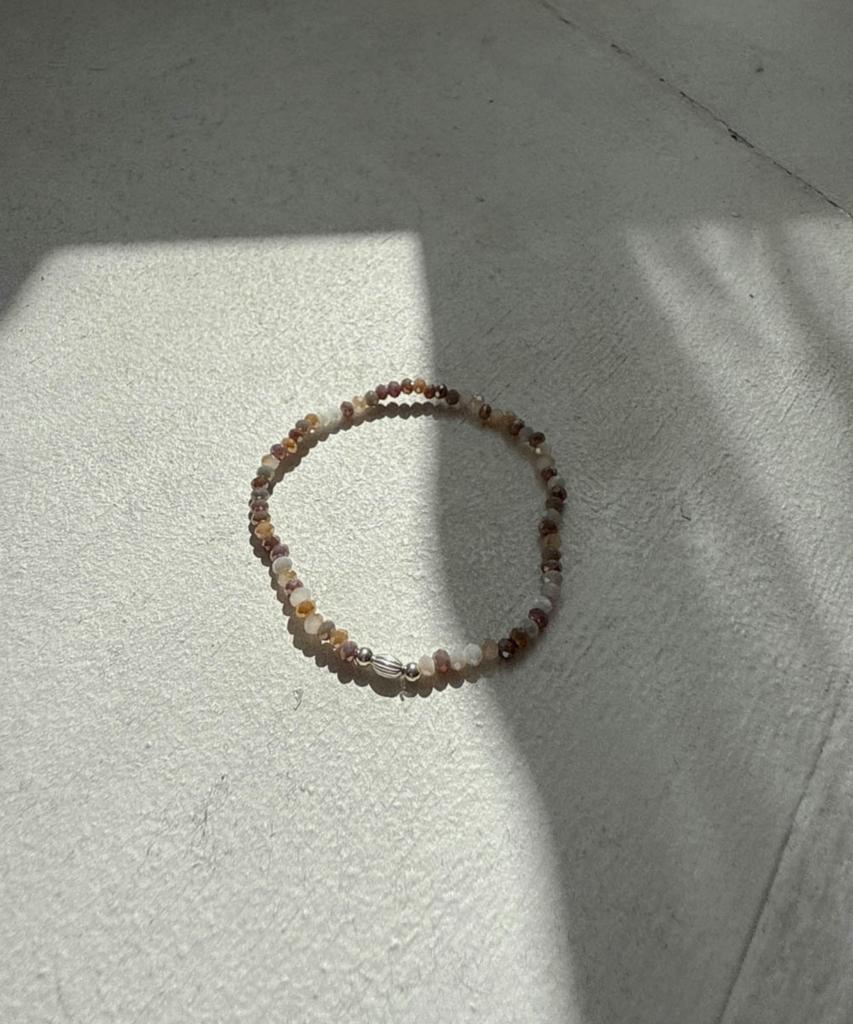 Baradu 925 Sand Bead Bracelet
