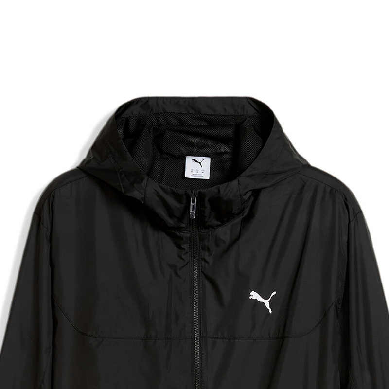 Puma Men's Windproof Water-Resistant Packable Woven Jacket Black 687547-01