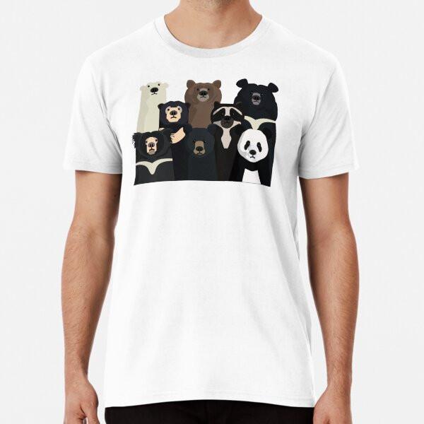 

Bears of the world T-Shirt S-5XL Best T-Shirt 4XL