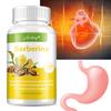 Berberin-Nahrungsergänzungsmittel 600 mg, 120 pflanzliche Kapseln, Reiner Extrakt – Vegan, Gentechnikfrei, Für Magen-Darm-Beschwerden