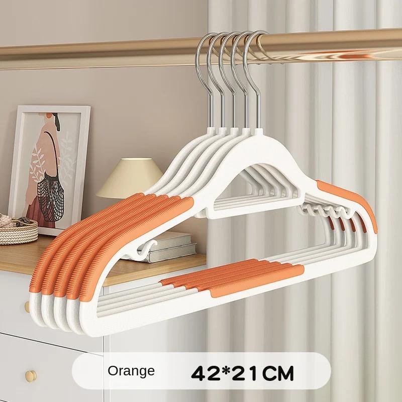 10PCS Household Anti-slip Clothes Hangers Space-saving Wardrobe Organizer for Organizing Household Special Hanging Clothes