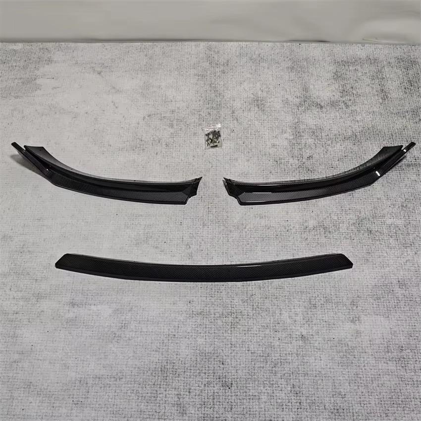 Maxton Style Front Splitter Lip For VW MK6 Golf 6 TSI TDI MPI 2008-2013 Standard Bumper Lip Upgrade Tuning Black Accessories ABS