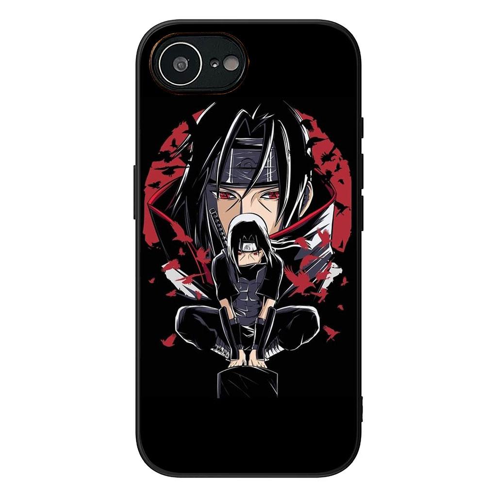 

for Samsung Galaxy S25 S24 S22 S23 FE Ultra Plus A56 A05 A06 A15 A16 A55 S7 Edge + Case Sasuke Uchiha Itachi Akatsuki Narutos Galaxy S25+