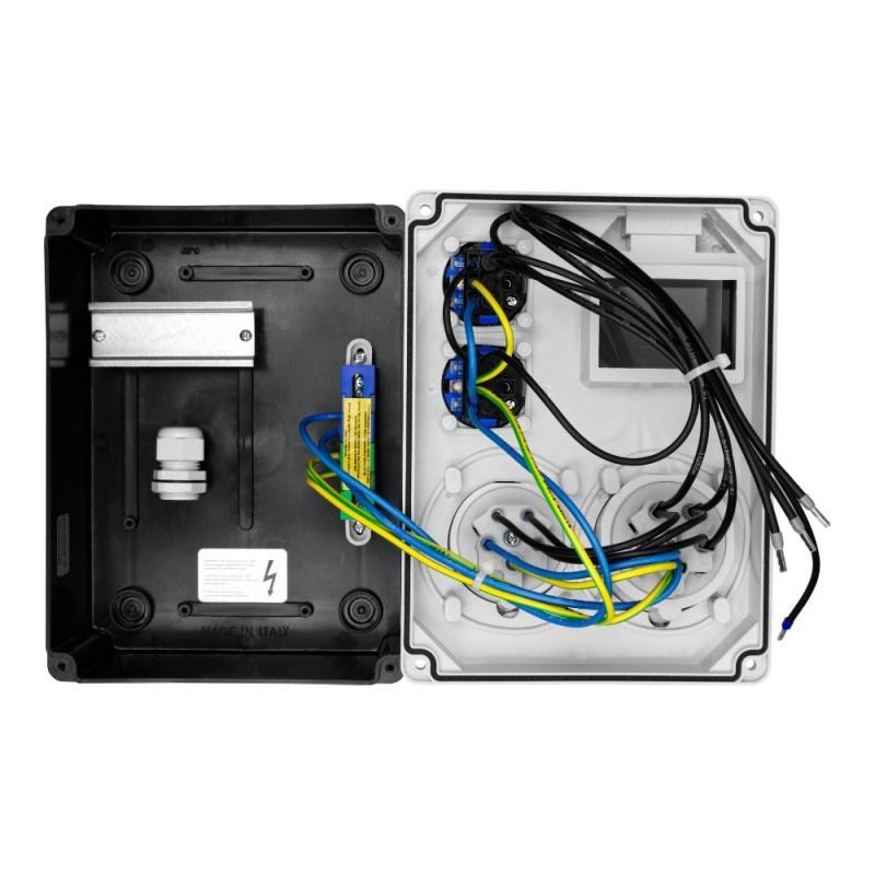 Construction Distribution Board Power Box Hl 32A 16A 2X230V Schuko