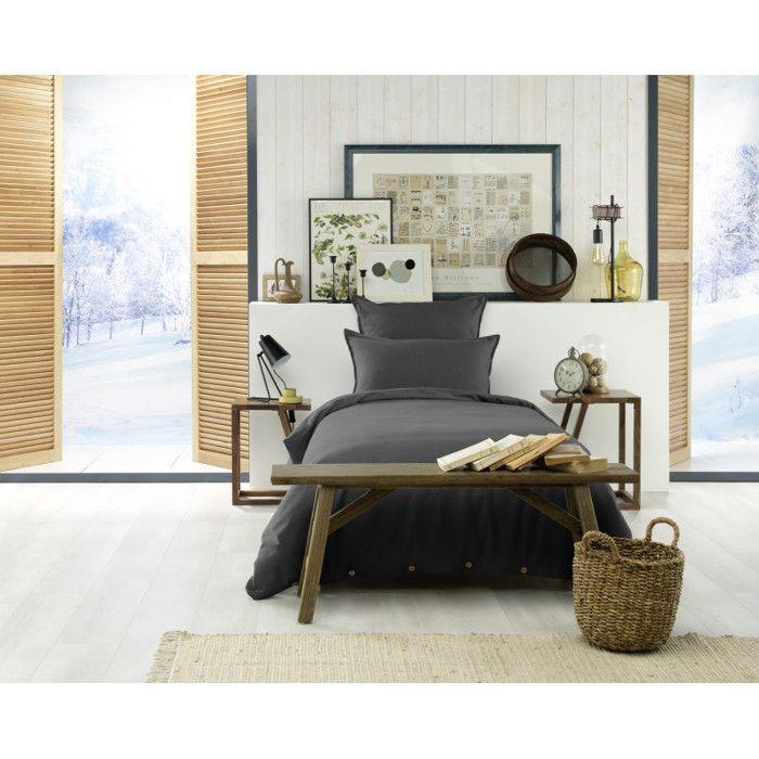 Housse de couette "Candice" toutes dimensions Flanelle de Coton - Candice Orage - Housse de couette 140 x 200 cm
