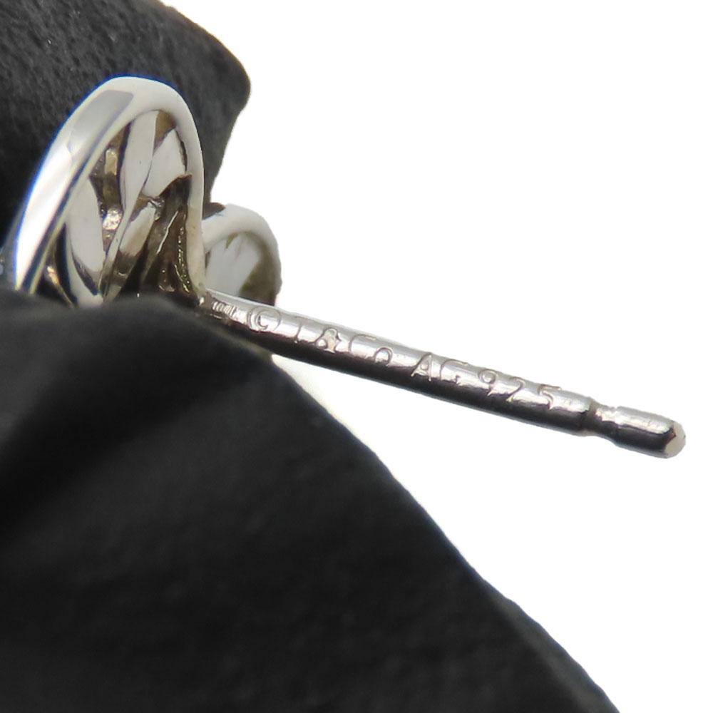 Used TIFFANY&Co. Pierce Olive Leaf Heart Silver925 1.4g Silver Accessories