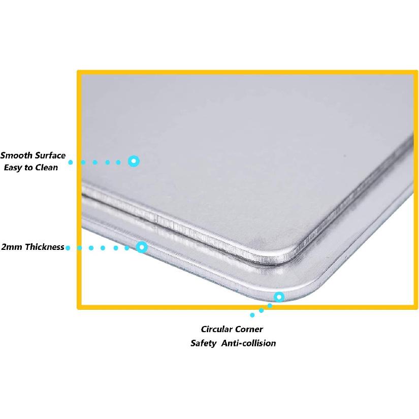Comtim Rabbits Cooling Mat, Self Cooling Mat Pad for Hamster Guinea Pig Chinchilla Bunny Kitten Cat and Other Small Animals, Pet Cool Plate Ice Bed,