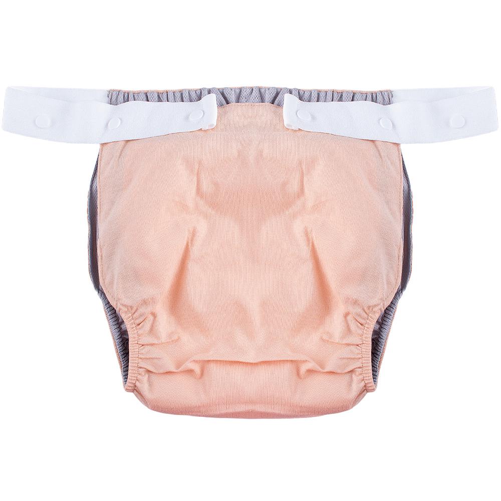 Leak-Proof Washable Adult Cotton Diaper Pants for Elderly Incontinence