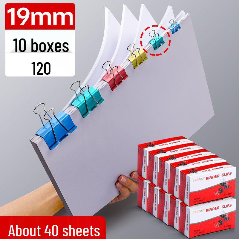 Multifunctional Dovetail File Organizer Clips - Colorful, Large, Medium, Small (15-Pack)