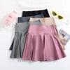 Women's Summer Slimming Skort - Tummy Control, Butt Lift, Anti-Exposure Sports Skirt for Badminton & Yoga